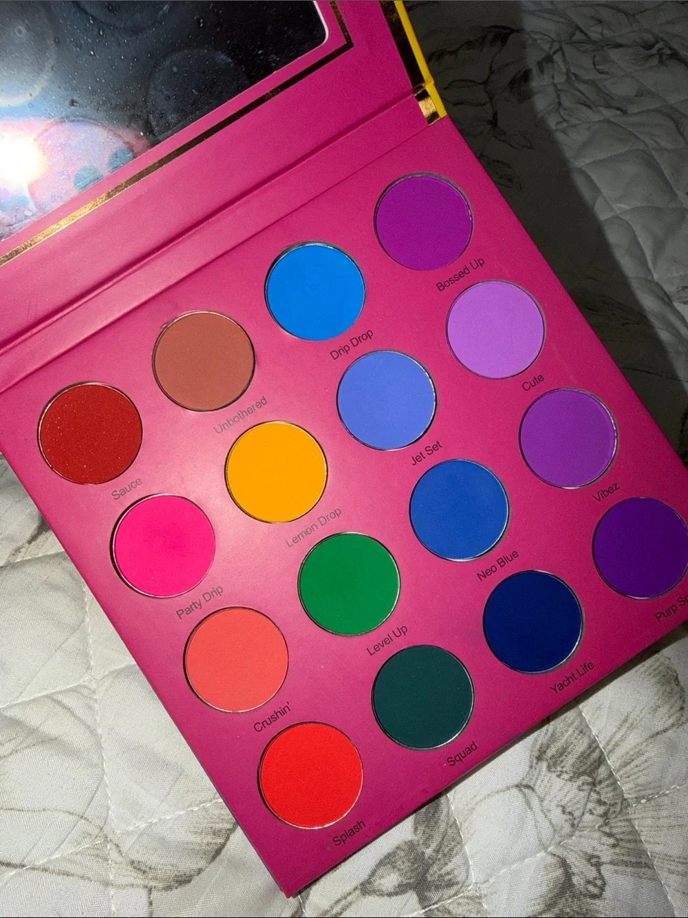 Coloured Raine Vivid Pigments and Shadows Palette